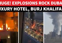 Dubai's BURJ KHALIFA Under Iran Attack '4 Casualties