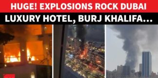 Dubai's BURJ KHALIFA Under Iran Attack '4 Casualties