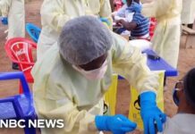 American tests positive for Ebola as outbreak spreads in Africa