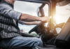 Breaking: Knifepoint Hijacking Highlights Urban Crime Crisis A truck driver gripping the steering wheel inside a vehicle cabin
