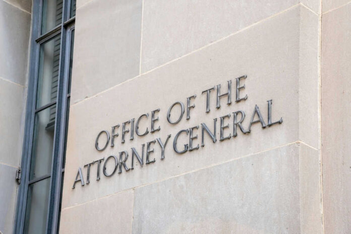 Office of the Attorney General building exterior wall