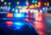 Ignored Warning Lets Predator Keep Hunting Police car lights at night street scene