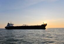 Fake Signals Expose Shadow Fleet Tricks Cargo ship sailing on the ocean during sunset