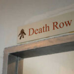 A Killer’s Final Chapter Closes A Tragic Case Sign above door reads Death Row