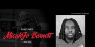 Missouri's William Jewell College running back dies after experiencing medical emergency