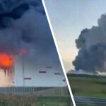 Ukraine’s Drones Keep Hammering Russia’s Retail Giant St. Petersburg Wildberries Warehouse Engulfed in Flames After Ukrainian Drone Strike