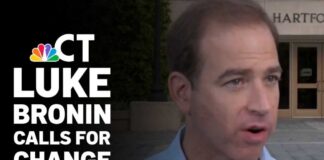 Luke Bronin calls for change in Congress in primary challenge to John Larson