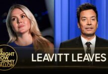 Trump Announces Karoline Leavitt Is Resigning as White House Press Secretary | The Tonight Show