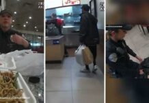 Fugitive’s Dinner Run Comes With Handcuffs Cops on lunch break nab wanted man after running into him at Panda Express