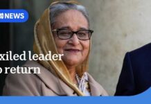 Death Sentence Showdown: Ex-PM Plans Return Sheikh Hasina vows to leave exile in India and return to Bangladesh | ABC NEWS