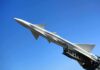 A Chemical Discovery Hits America’s Missile Force U.S. Army missile on launch rail against clear blue sky
