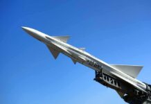 A Chemical Discovery Hits America’s Missile Force U.S. Army missile on launch rail against clear blue sky