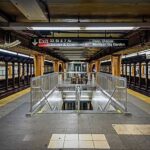 NYPD Probes Bizarre Penn Manhole Exit Subway platform with stairwell and tracks on both sides
