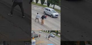 Child saved from oncoming cars in Mexico