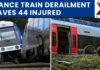 France Train Derailment: 44 Injured As Passenger Train Crashes Near Rouen | NewsX World