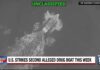 US strikes another alleged drug smuggling boat