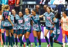 Pro-women apparel gets eight ejected from Thorns game as speech fears erupt.