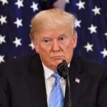 Trump Just Fired Back At A Republican Ally person at podium with microphone