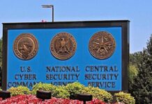 Five Weeks Raised An Alarm Inside Cyber Command Entrance sign for U.S. Cyber Command, National Security Agency, and Central Security Service