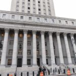Old Allegations, New Lawsuit, Growing Political Fallout United States courthouse with grand neoclassical columns