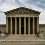 Federal Showdown Over Landmark Names Supreme Court building with grand columns and steps