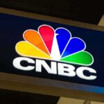 Tea Party Firebrand Exits CNBC CNBC logo on illuminated sign