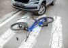 A Suspected Break-In Ends In Unthinkable Tragedy Bicycle lying on crosswalk in front of a car