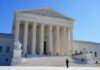 Girls’ Sports Showdown Hits Supreme Court Supreme Court building with grand columns and steps